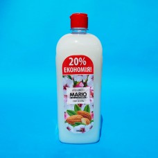 Крем-мыло жидкое для рук с ароматом миндаля Mario, 1000 мл