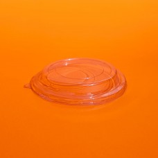 Крышка пластиковая одноразовая для салатника PET d145 мм, 500 мл/750 мл (кратность заказа - 50 шт)