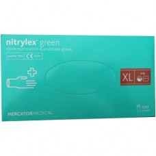 Перчатки нитриловые (XL) Nitrylex ЗЕЛЕНЫЕ (50 пар)