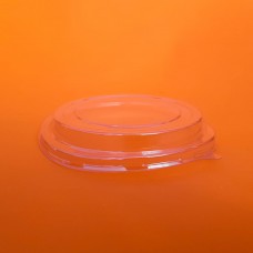 Крышка пластиковая одноразовая для салатника PET d87 мм, 1300 мл (кратность заказа - 50 шт)